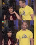 Cardi B and Alexander Skarsgård in their playful SNL promo for the upcoming episode