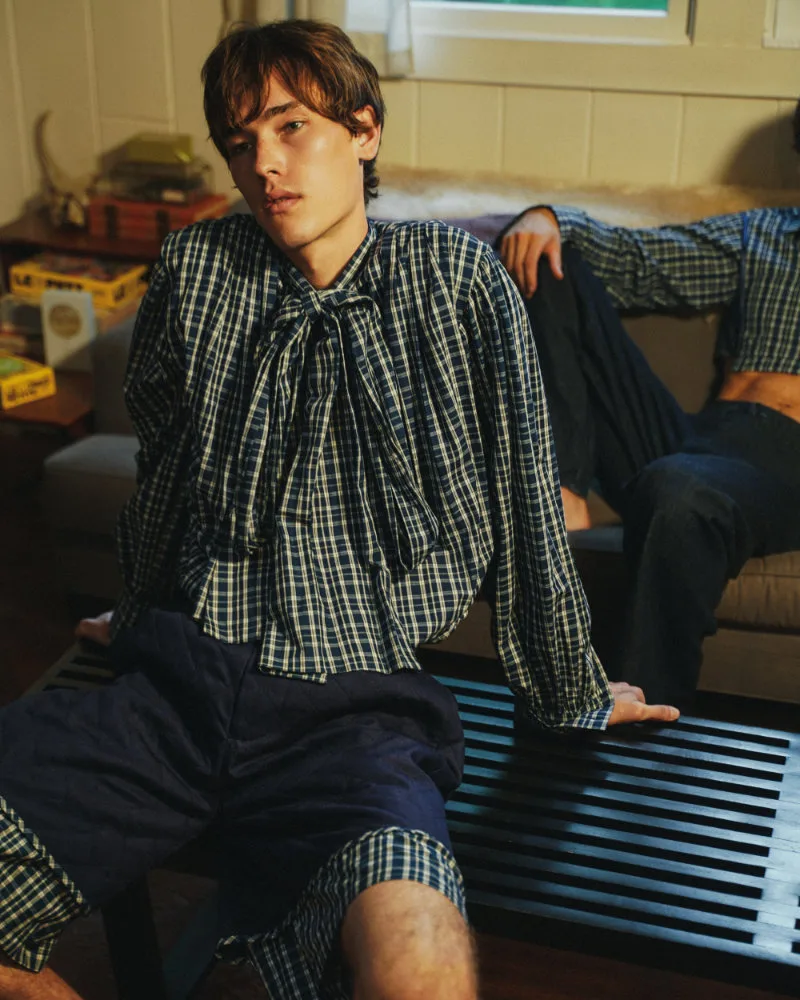 Aleksander Prus and Luke Kitlen in The Cottage editorial photographed by Marcus Derricotté, gallery frame 20.