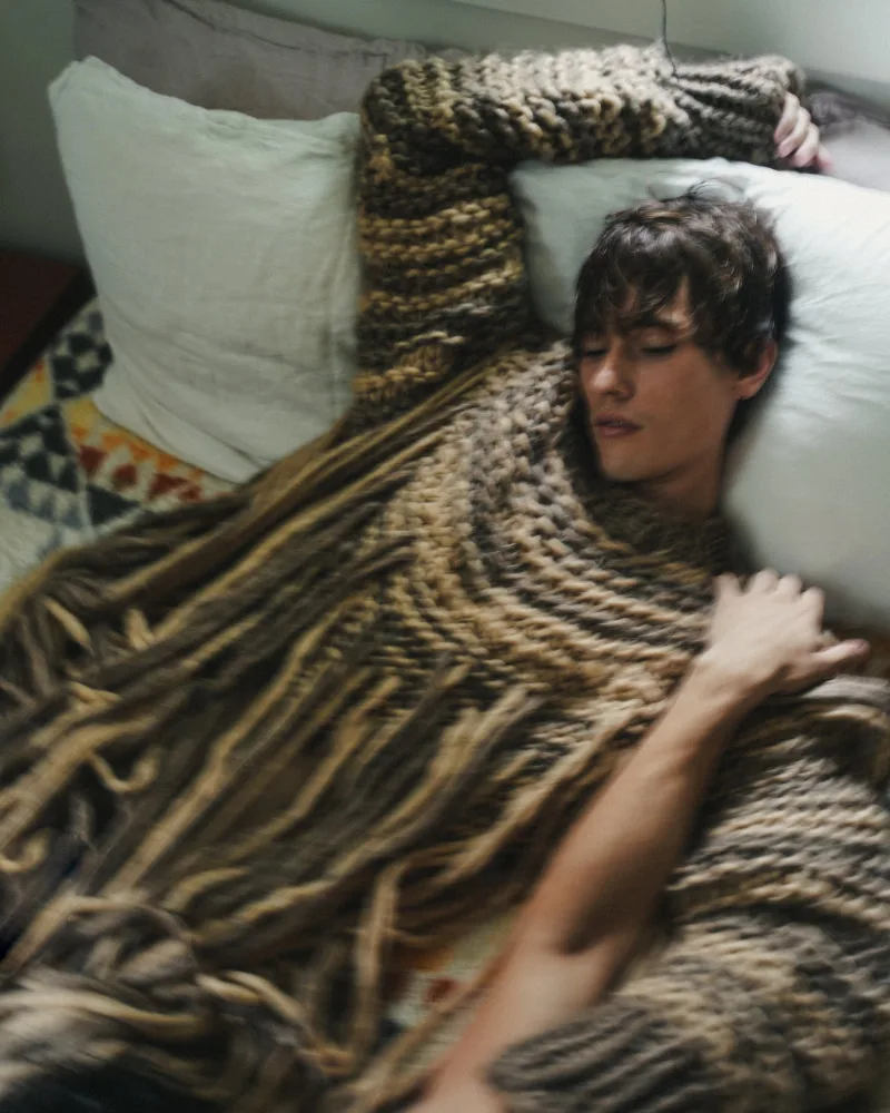 Aleksander Prus and Luke Kitlen in The Cottage editorial photographed by Marcus Derricotté, gallery frame 15.