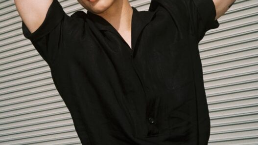 Blond model Alex Sampson photographed by Corey Myers for Folie Magazine