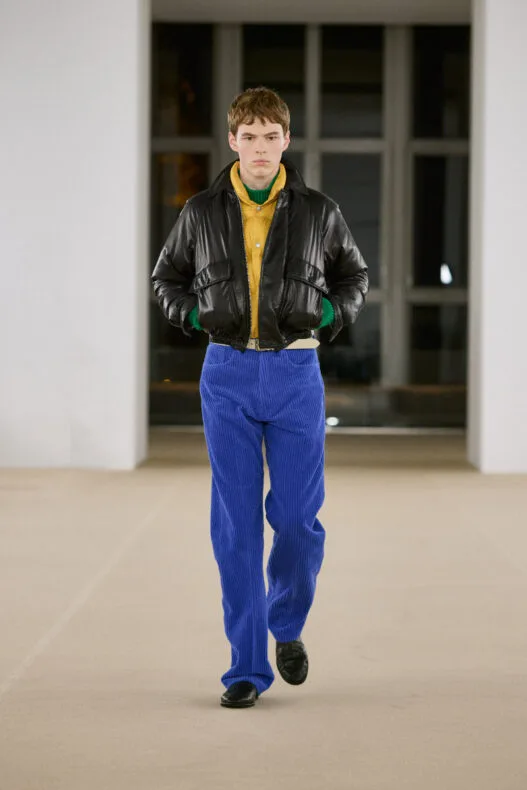 Auralee Fall Winter 2026 runway collection fashion show