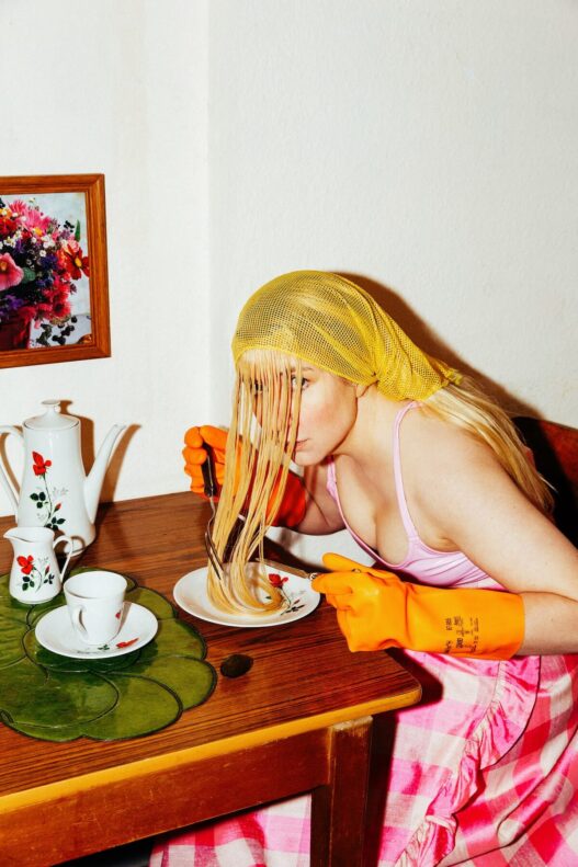 Austra performing in the hypnotic visual for her single “Math Equation”