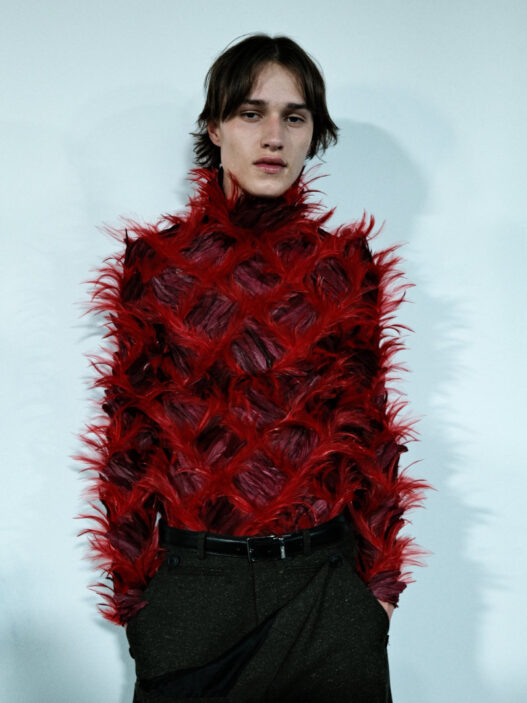 EGONLAB FW26 backstage moments photographed by Joonas S’Diri