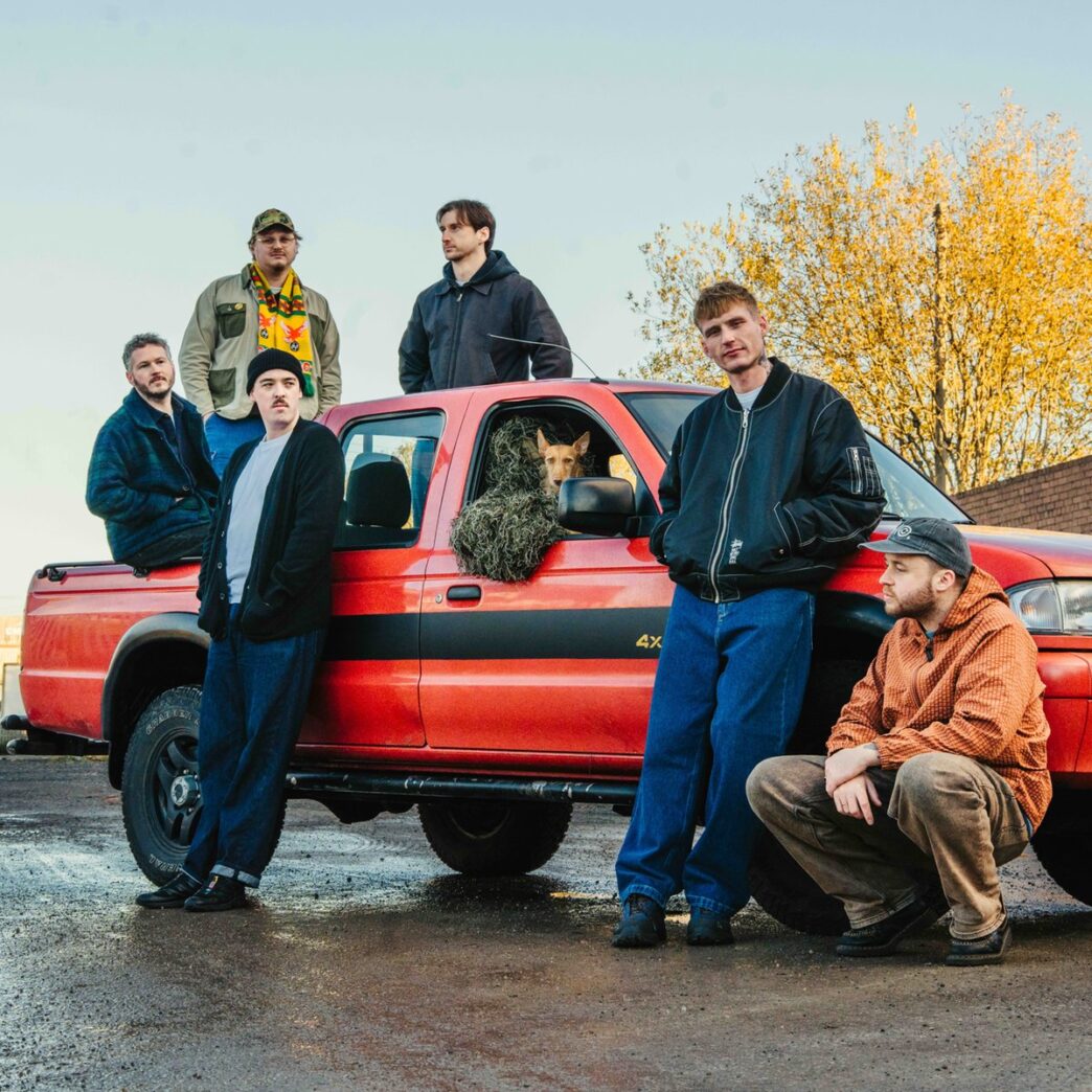 Adult DVD Real Tree Lee music video still featuring full band