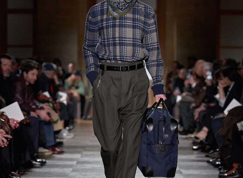 ermès Fall/Winter 2026 menswear collection designed by Véronique Nichanian