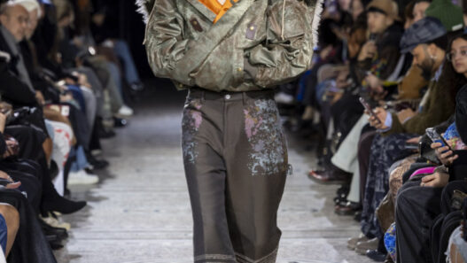 Meagratia FW26 “Mixed Emotions” runway look at Paris Fashion Week