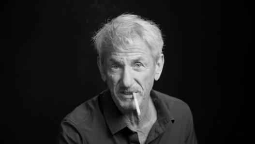 Sean Penn in conversation, discussing One Battle After Another and his decision to never quit smoking