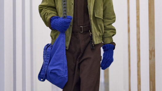 Solid Homme FW26 runway featuring looks from the “Dual Shift” collection