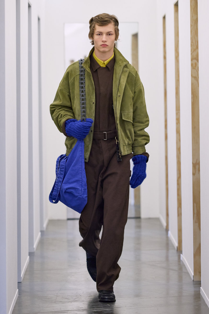 Solid Homme FW26 runway featuring looks from the “Dual Shift” collection