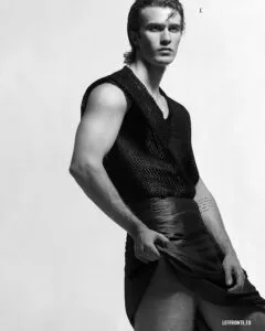 Handsome Model Yaco Angeleri Is Intriguing and Moody for Photographer Gonzalo Pepe