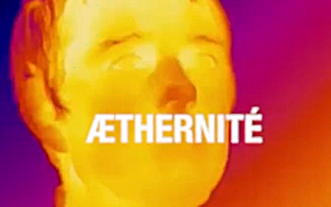 Single artwork and lyrics-video visuals in soft atmospheric tones matching the track’s ethereal electronica glow.