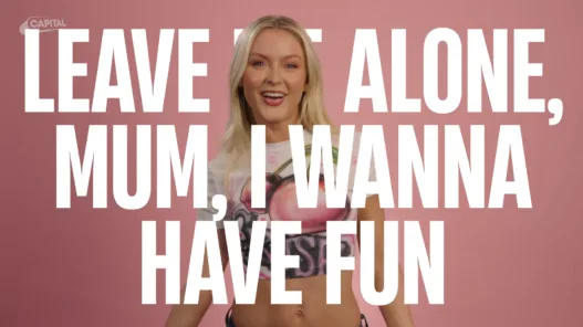 Zara Larsson smiling during Capital FM’s Finish The Lyric challenge