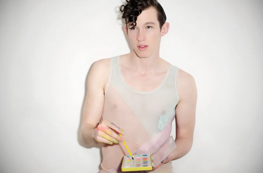 Callum Turner photographed in an editorial-style image