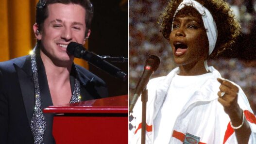 Charlie Puth performing national anthem at Super Bowl 2026