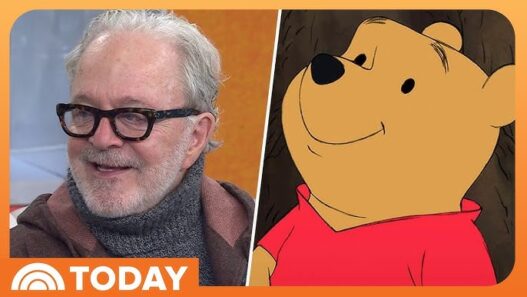 Jim Cummings celebrating Winnie‑the‑Pooh’s 100th anniversary on TODAY Show