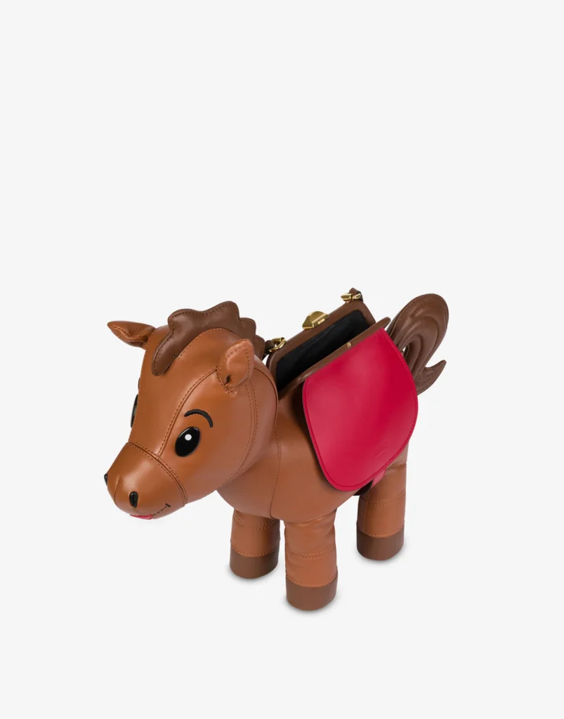 Moschino Lunar New Year 2026 Horse Bag from the Resort collection above view