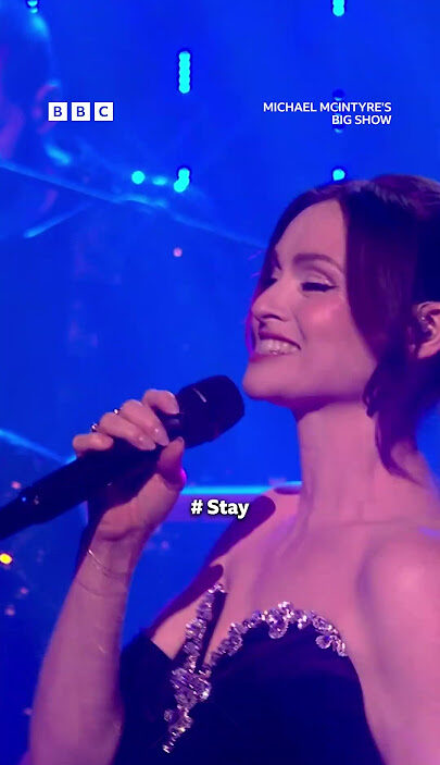 Sophie Ellis‑Bextor making a surprise appearance on Michael McIntyre’s Big Show at Theatre Royal Drury Lane