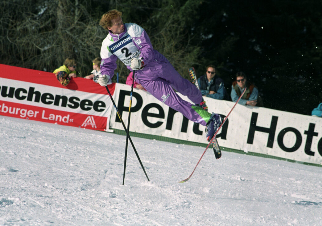 Ski ballet performance by Rune Kristiansen in 1992