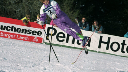 Ski ballet performance by Rune Kristiansen in 1992