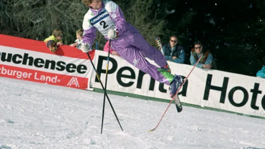 Ski ballet performance by Rune Kristiansen in 1992