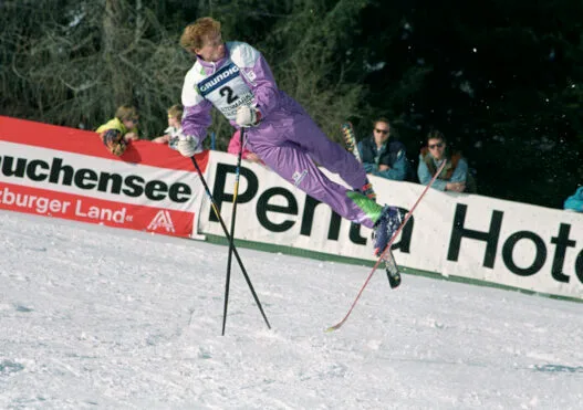 Ski ballet performance by Rune Kristiansen in 1992