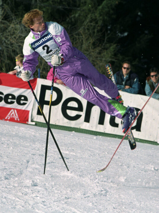 Ski ballet performance by Rune Kristiansen in 1992