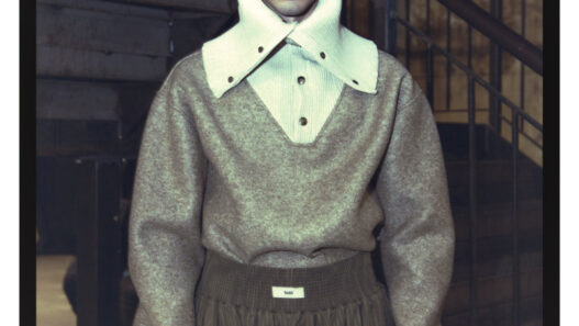 Backstage after‑show moment from GmbH FW26 shot by Noa Lesche