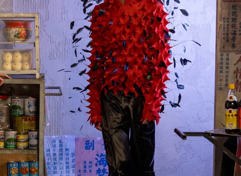 Runway look from Chet Lo’s Fall/Winter 2026 “Night Market” collection presented in London