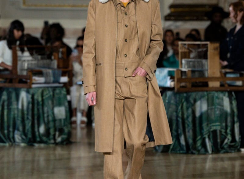 LABRUM Fall/Winter 2026 runway look from the “Threads of Osmosis” collection