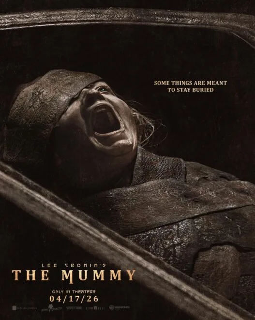 First look at Lee Cronin’s 2026 remake of “The Mummy,” featuring a modern horror twist.