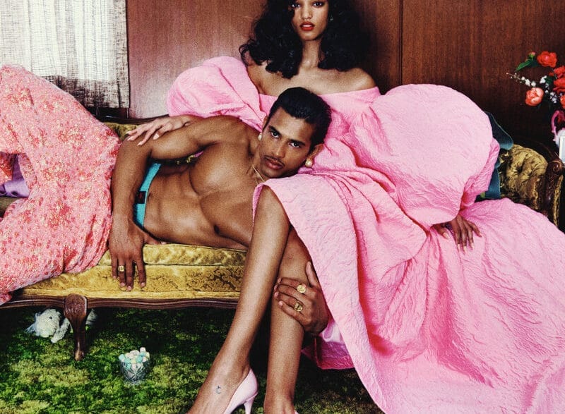 Runway looks from Willy Chavarria’s Spring/Summer 2026 “Spicy Pastels” collection