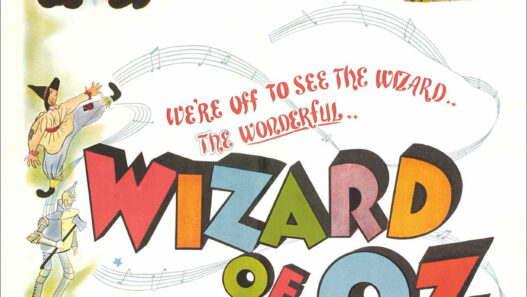 The Wizard of Oz 1939 film poster featuring Dorothy and her companions