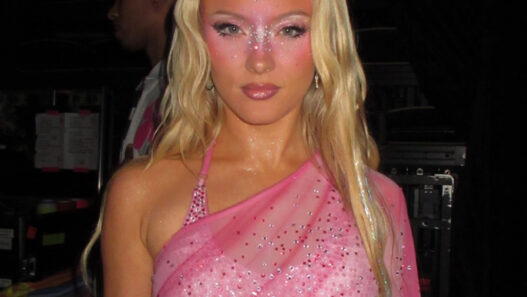 Zara Larsson reacting on TikTok to her constantly changing Wikipedia profile photo.