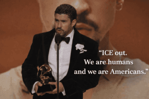 Bad Bunny Declares “ICE Out” During Grammy Acceptance Speech