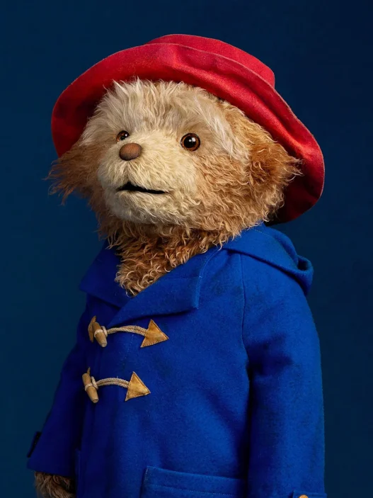 Paddington Bear appearing in promotional imagery for the BAFTA Film Awards.