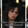 Collage featuring Fefe Dobson in the center with Miley Cyrus on the left and Selena Gomez on the right, highlighting her influence on pop hits later recorded by other artists.
