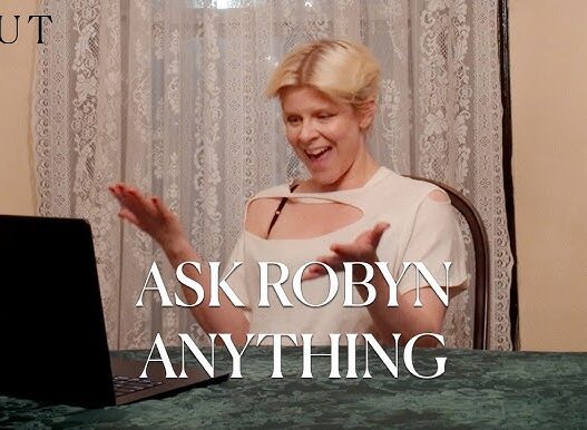 Robyn photographed for The Cut’s Spring Fashion Issue as she answers questions from celebrity fans.