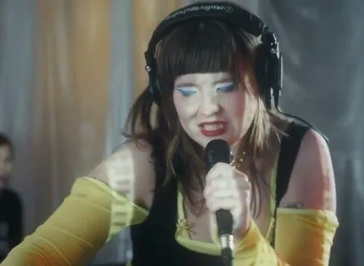 PVA performing their single “Send” in a live session