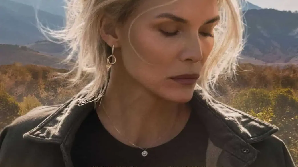 Michelle Pfeiffer and Kurt Russell in the Paramount+ series “The Madison,” set against Montana’s Madison River Valley