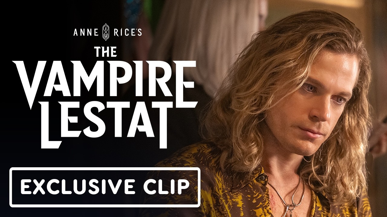 Exclusive clip from “The Vampire Lestat,” starring Sam Reid, Jacob Anderson, and Eric Bogosian