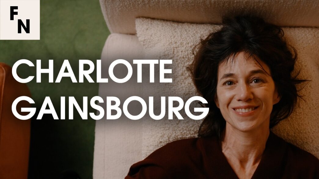 Charlotte Gainsbourg in her signature understated, effortlessly cool style during her Fashion Neurosis interview.