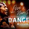 D’Angelo performing in archival footage during ABC News tribute
