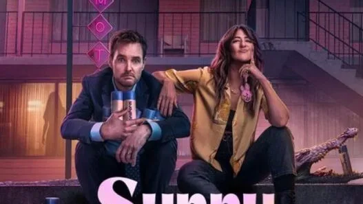 Will Forte and D’Arcy Carden in the comedy series Sunny Nights debuting on Hulu