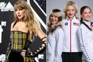 Taylor Swift Introduces Amber Glenn, Alysa Liu & Isabeau Levito In Olympics Skating Vid