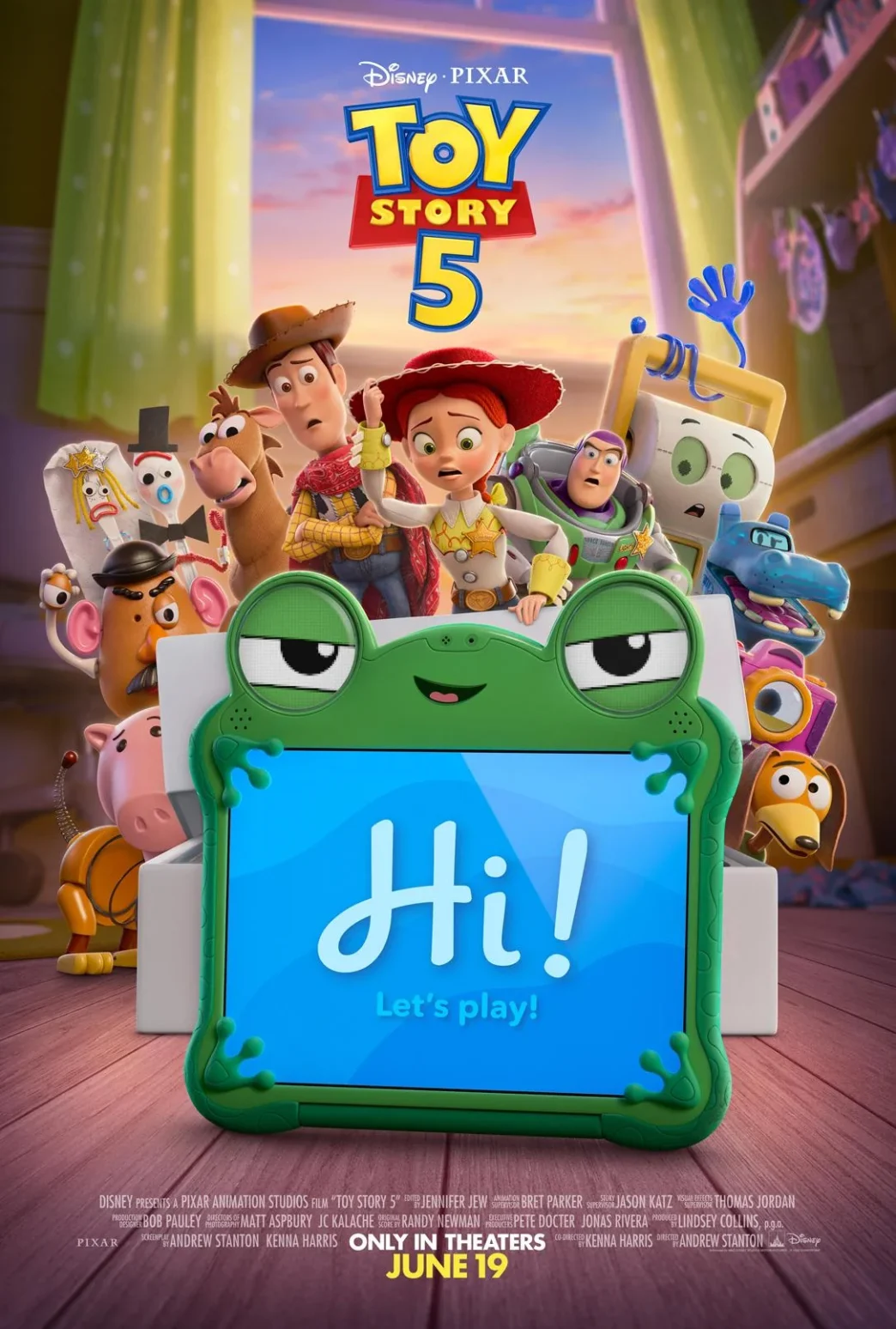Buzz, Woody, Jessie, and the Toy Story gang return in the first look at Toy Story 5.
