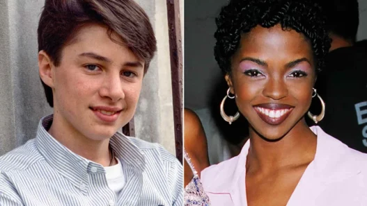 Zach Braff on The View sharing that Lauryn Hill attended his Bar Mitzvah.