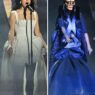 Rosalía performing “Bergain” with Björk at the BRIT Awards 2026 with full orchestra and dramatic staging