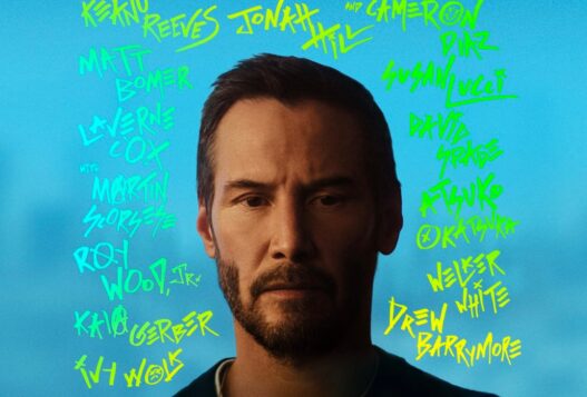 Keanu Reeves as Reef Hawk in Apple TV’s dark comedy Outcome.