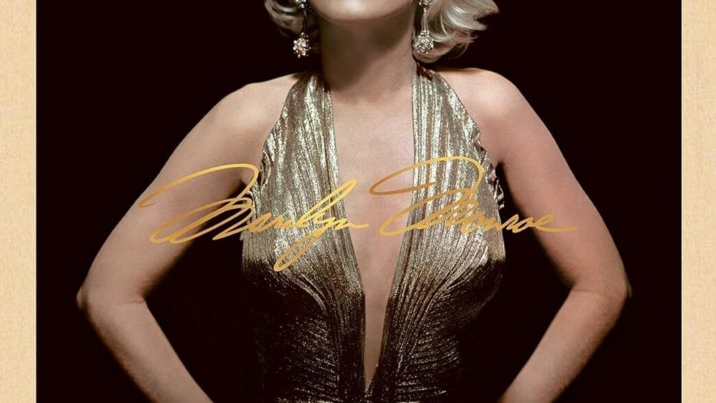 Marilyn Monroe MM100 coffee‑table book and collectible merchandise.