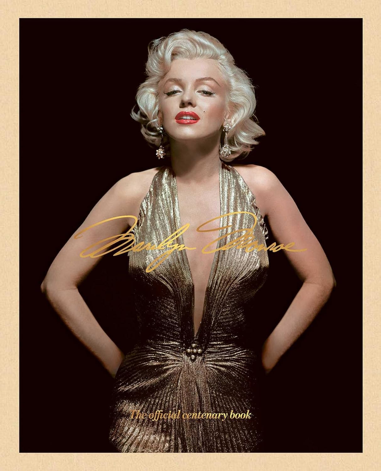 Marilyn Monroe MM100 coffee‑table book and collectible merchandise.